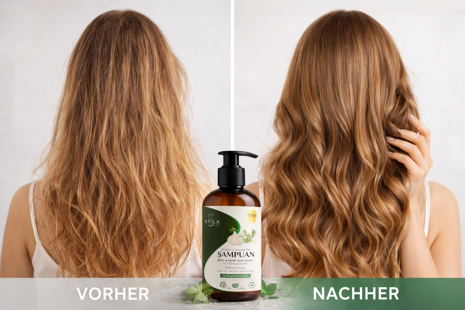 Rosmarin & Knoblauch Shampoo – Stärkend gegen Haarausfall